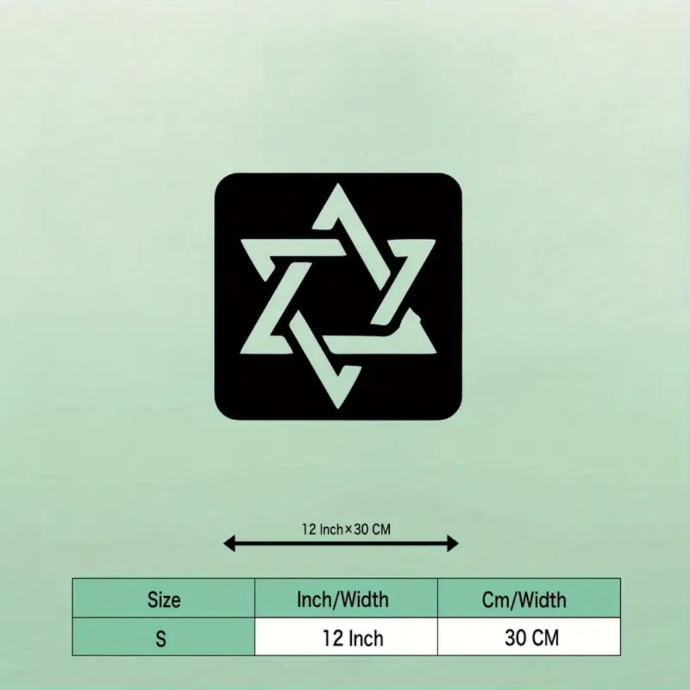 Wall Art - CIFBUY Letras Hebreas Beth Shin Shalom