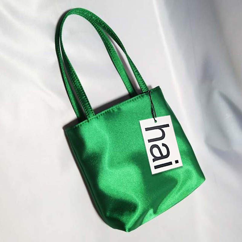 Interior Design High End - Bolso cuadrado de seda, bolso de