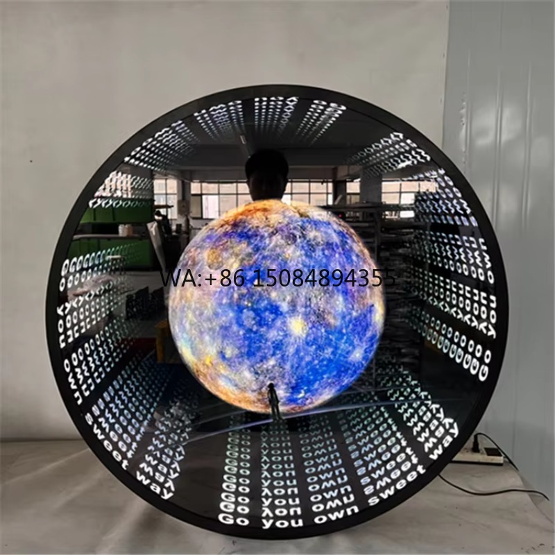 Decorative Mirror - Espejo Infinito de Acrílico 3D con