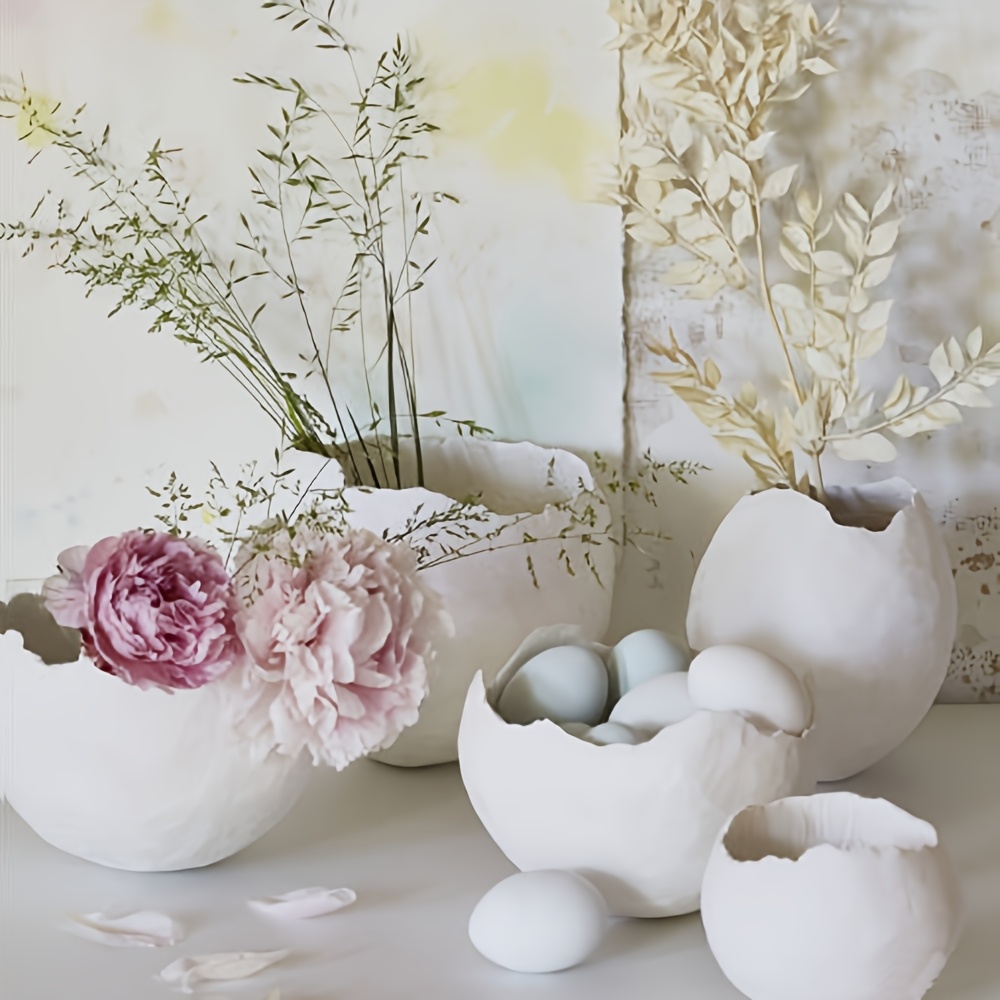 Candle Holder Decor - [Molde de resina] Molde de huevo