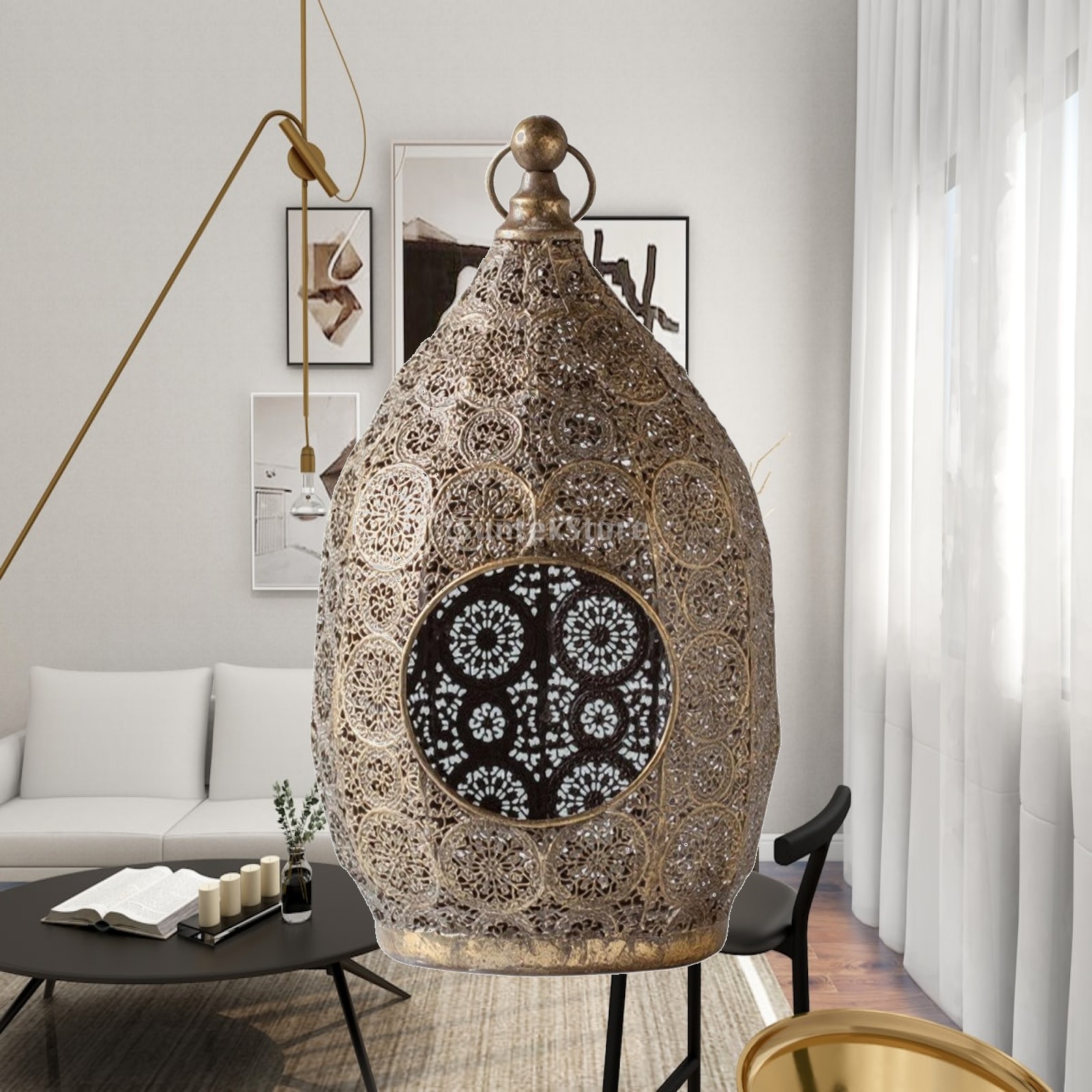 Candle Holder Decor - Portavelas con forma de huevo y