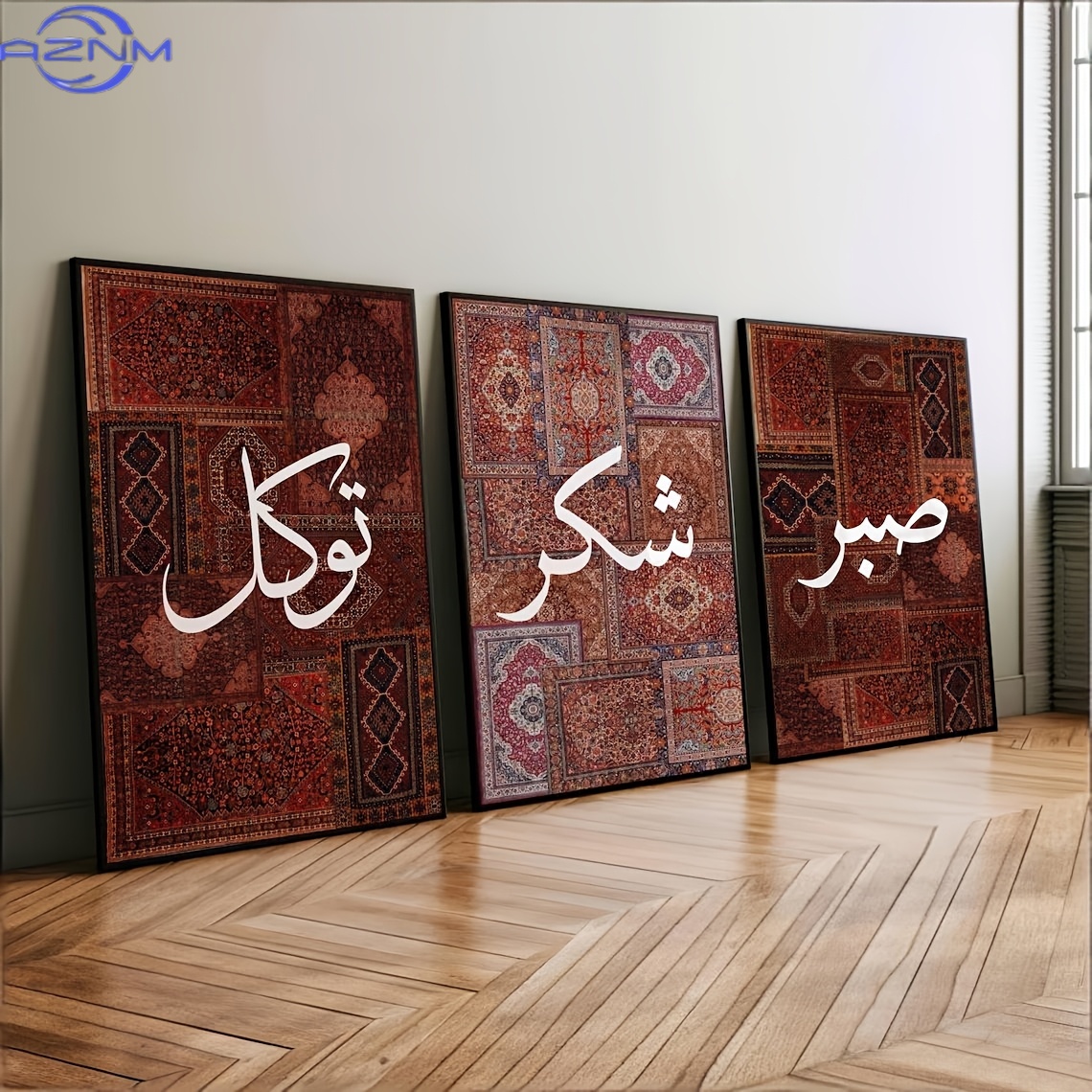 Juego de 3 Láminas Decorativas - Abstract Canvas Set reseña y precio