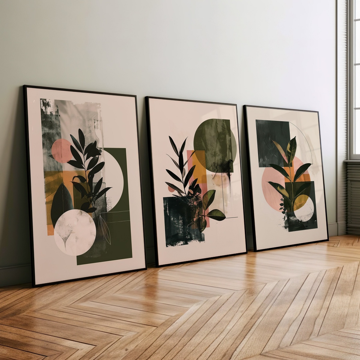Juego de 3 piezas de impresion - Abstract Canvas Set reseña y precio