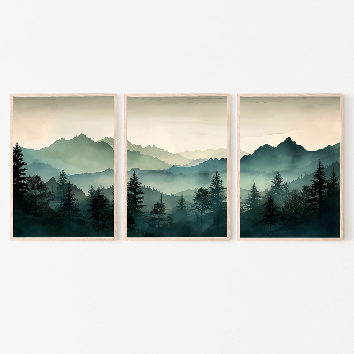 Juego de 3 Cuadros Decorativos - Abstract Canvas Set reseña y precio