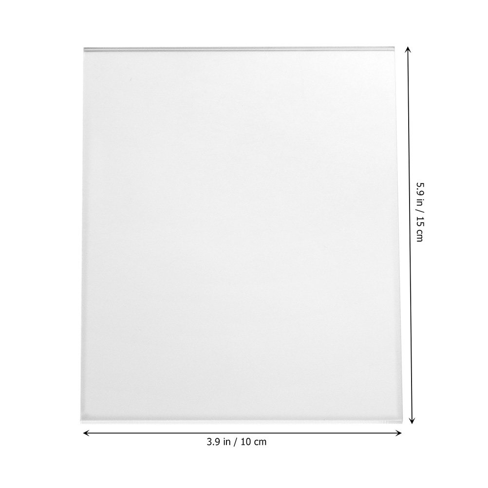 10 láminas de acrílico transpa - Picture Frame reseña y precio