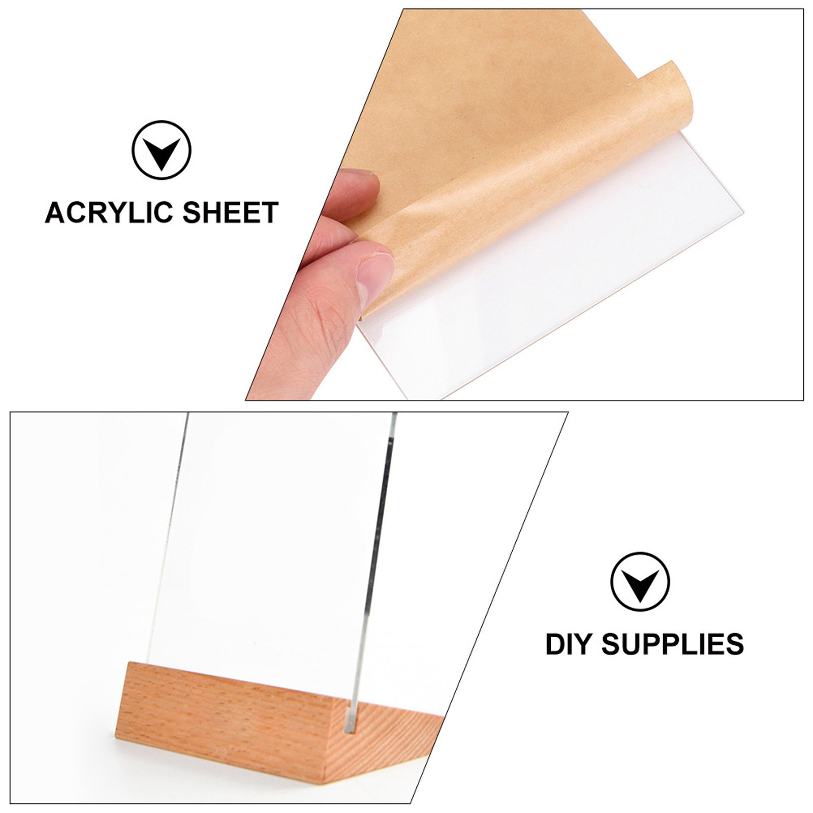 10 láminas de acrílico transpa - Picture Frame reseña y precio