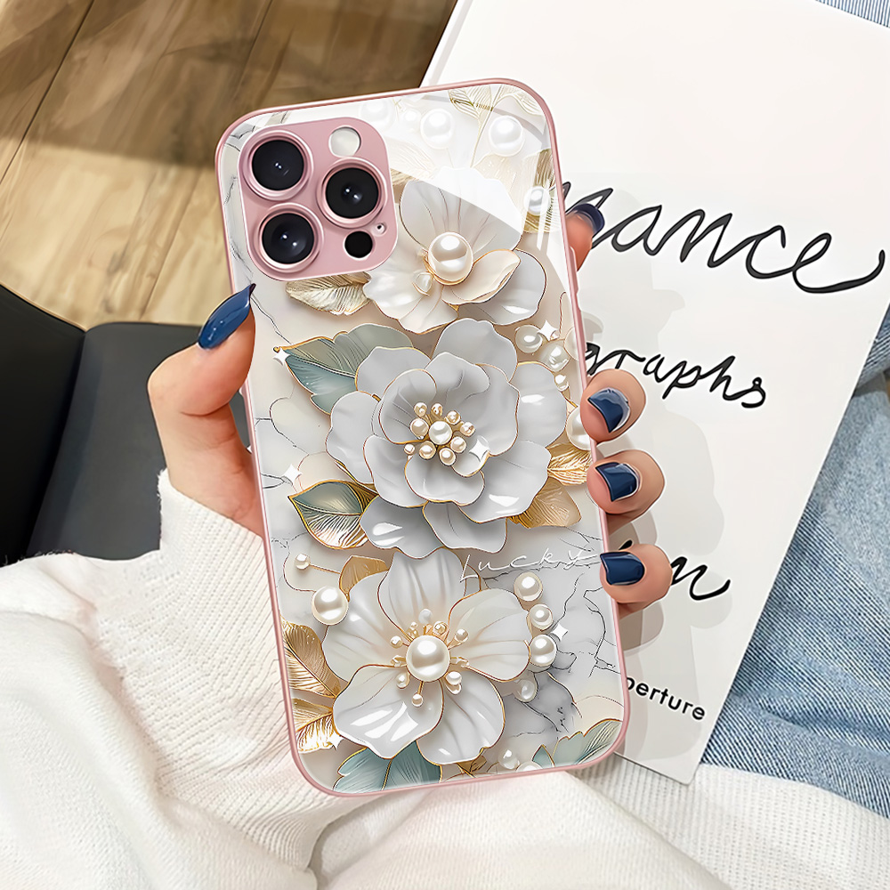 Funda de teléfono de vidrio te - Vase Decor reseña y precio