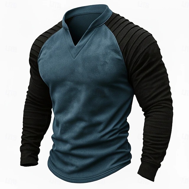 Camisa Henley Vintage de Manga - Area Rug reseña y precio