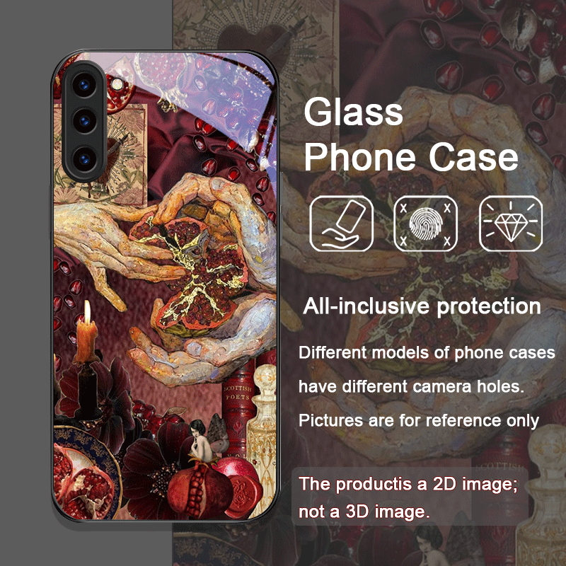 Funda de teléfono de cristal t - Vase Decor reseña y precio