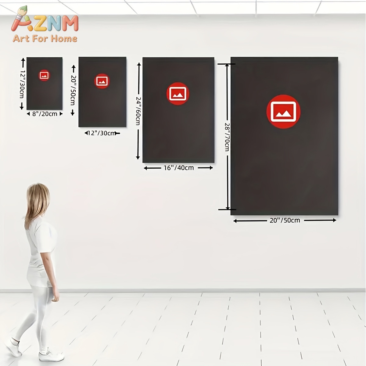 Juego de 3 Cuadros Decorativos - Abstract Canvas Set reseña y precio