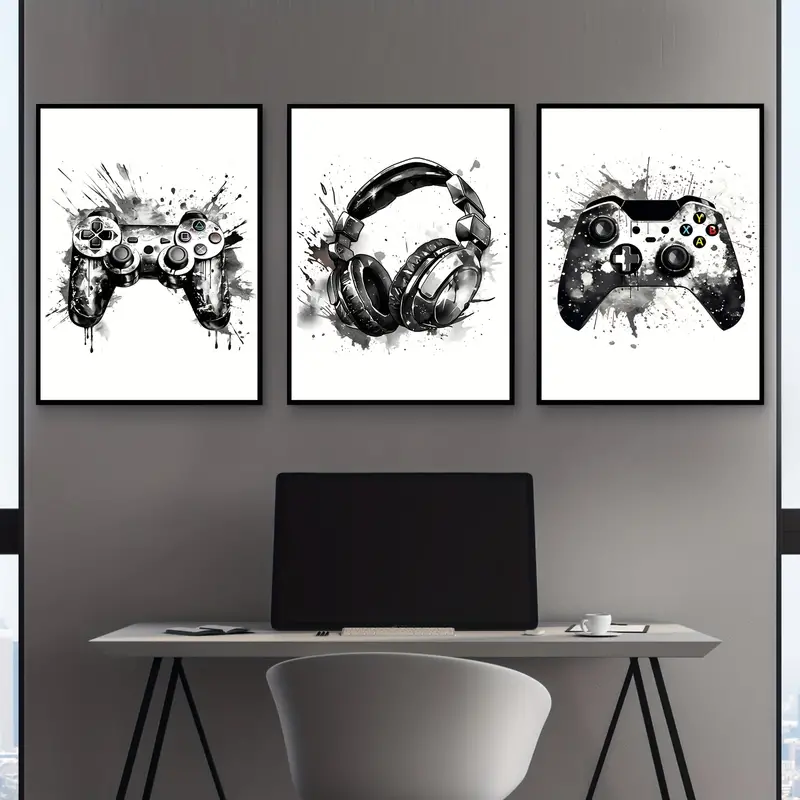Juego de 3 Cuadros Decorativos - Abstract Canvas Set reseña y precio