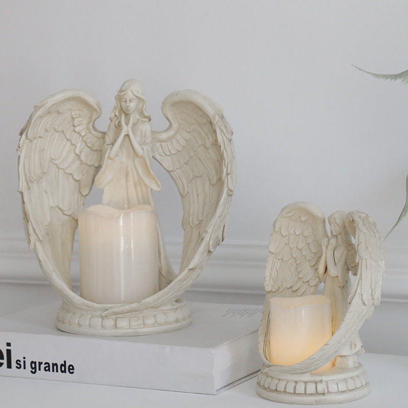 Portavelas electrónico de resi - Candle Holder Decor reseña y precio
