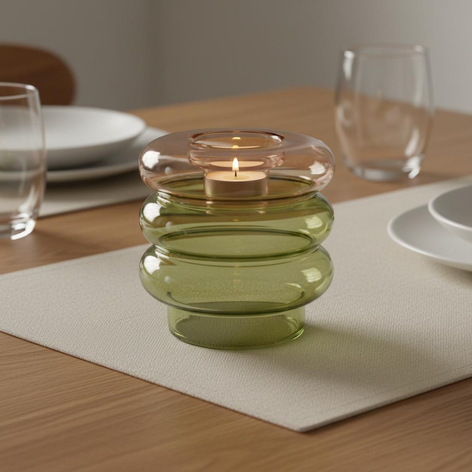 Jarrón Portavelas Decorativo,  - Candle Holder Decor reseña y precio
