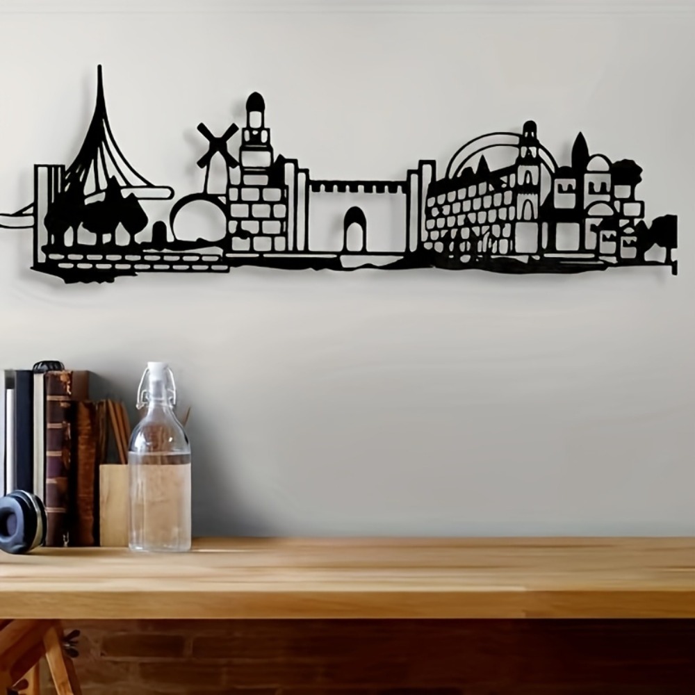 CIFBUY Arte de pared de metal, - Wall Art reseña y precio