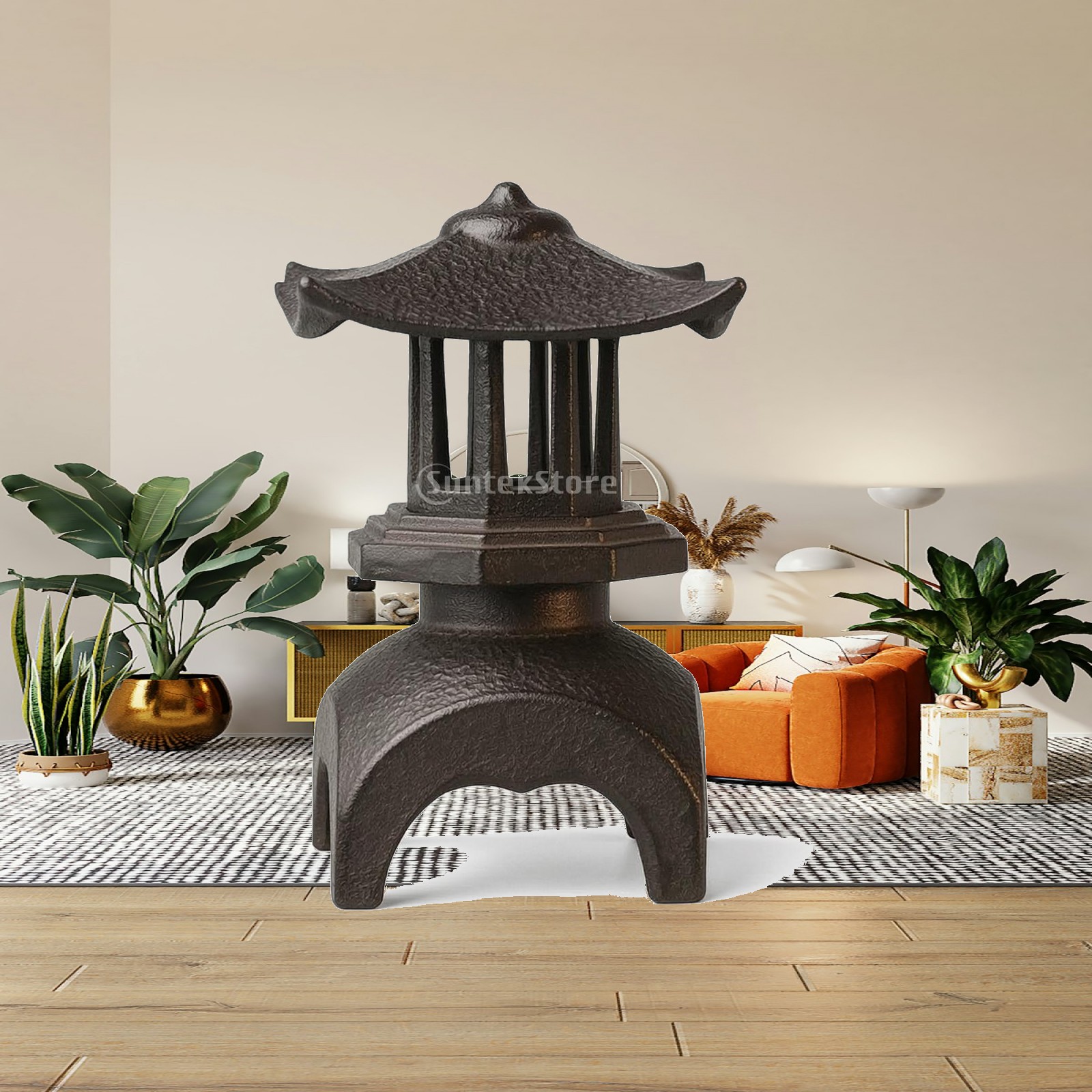 Farol de Hierro Fundido, Porta - Candle Holder Decor reseña y precio