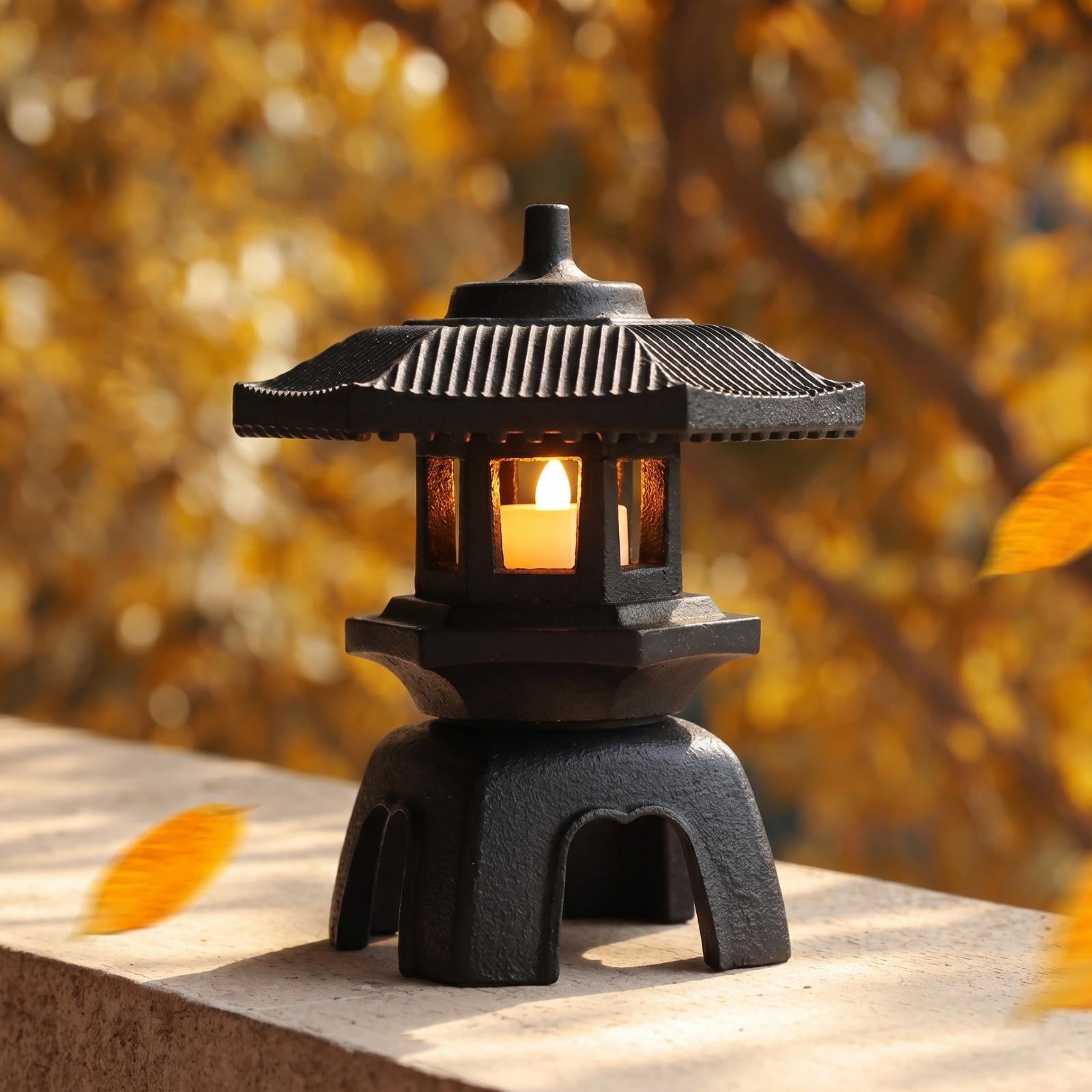 Farol de Hierro Fundido, Porta - Candle Holder Decor reseña y precio