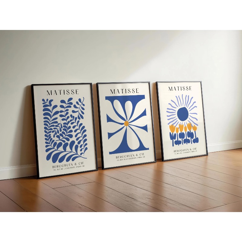 Juego de 3 impresiones de Mati - Abstract Canvas Set reseña y precio