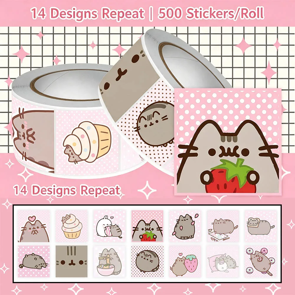 Hou 500 pegatinas de gato de d - Wall Sticker reseña y precio