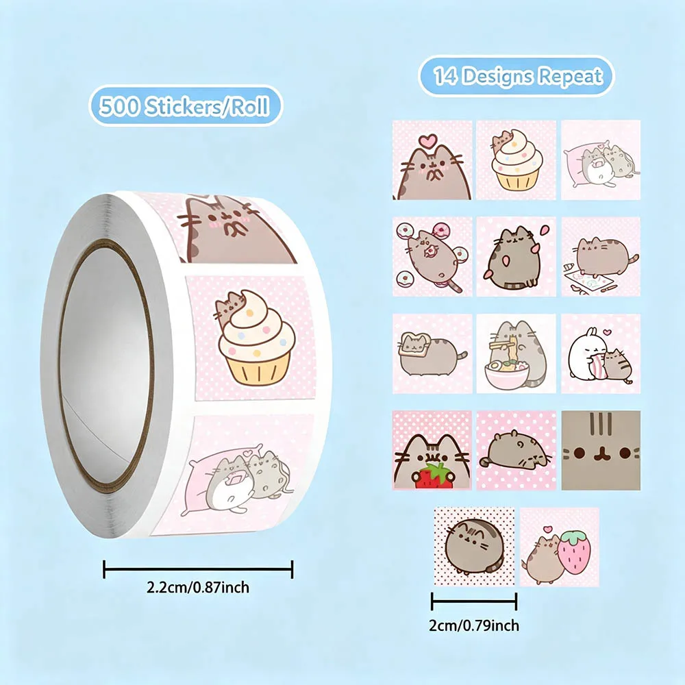 Hou 500 pegatinas de gato de d - Wall Sticker reseña y precio