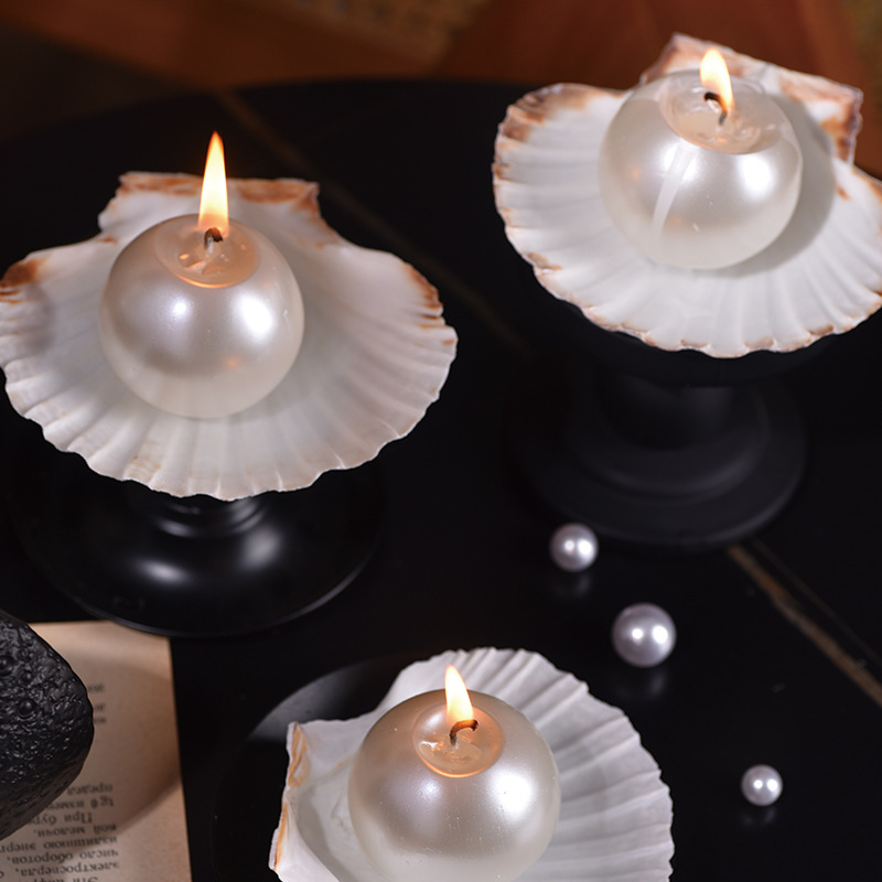 Elegantes Velas de Perlas con  - Candle Holder Decor reseña y precio