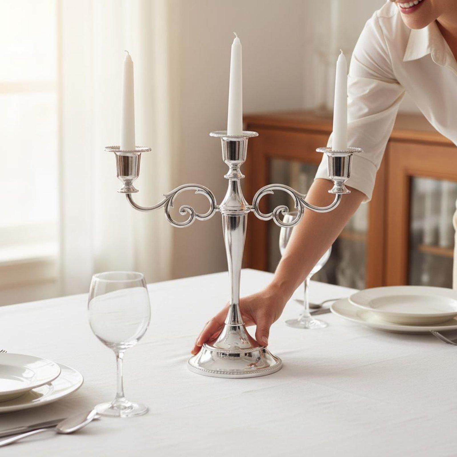 Candelabro Decorativo Retro de - Candle Holder Decor reseña y precio
