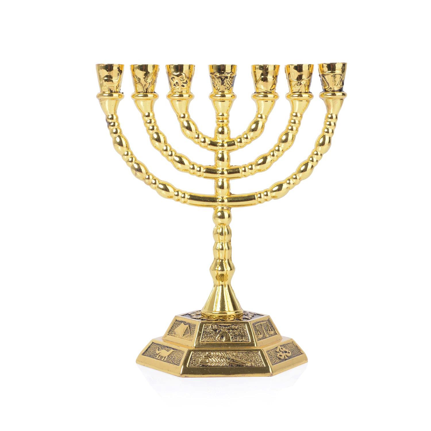 Menorah de 7 ramas, decoración - Candle Holder Decor reseña y precio