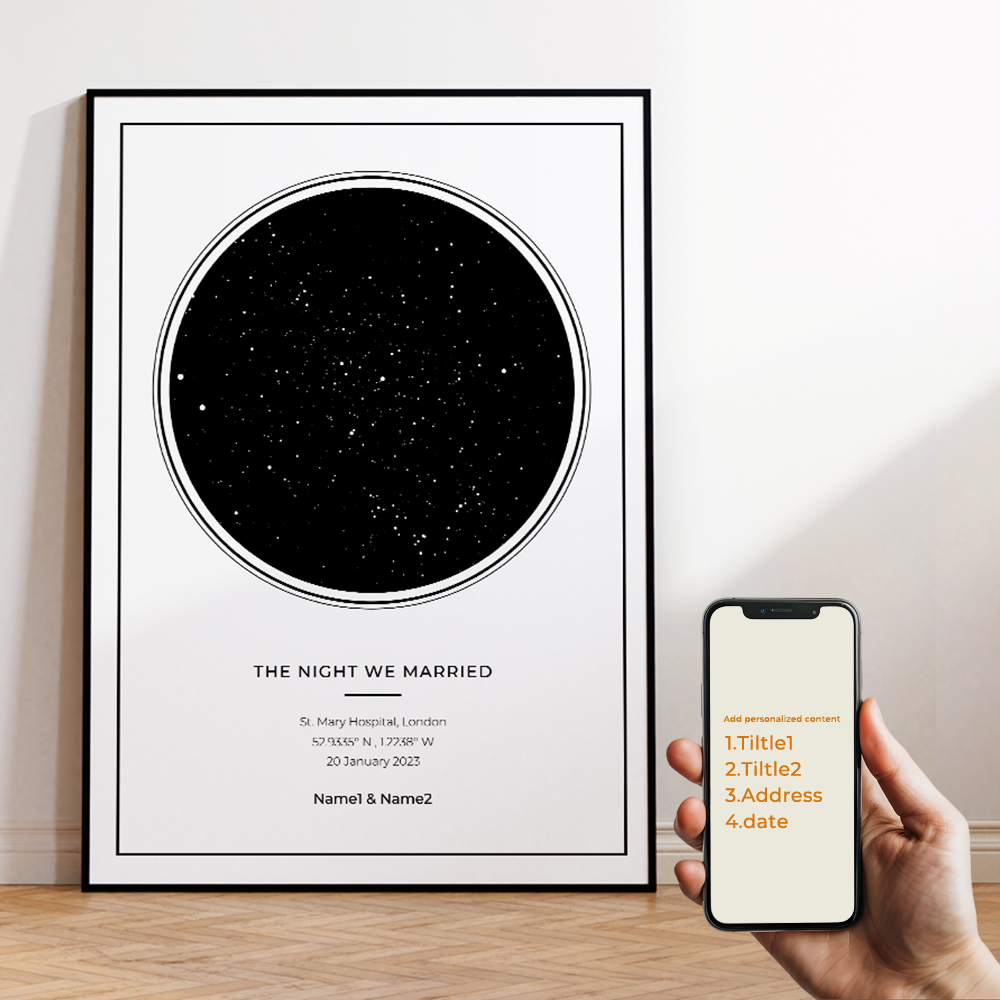 Mapa de estrella de cielo noct - Interior Design Living Room reseña y precio