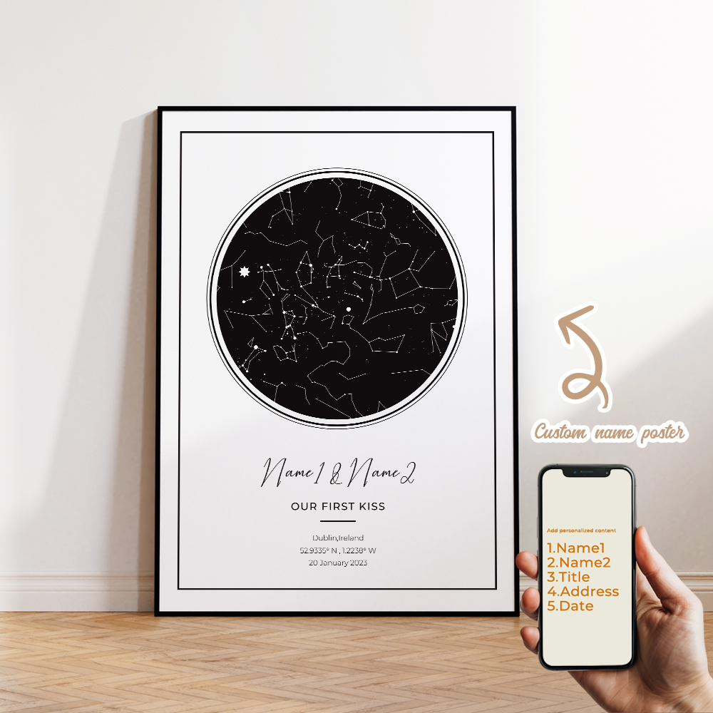 Mapa de estrella de cielo noct - Interior Design Living Room reseña y precio