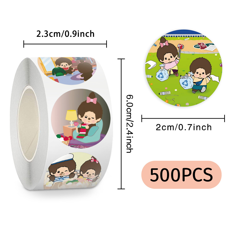 500 hojas por rollo, pegatinas - Vase Decor reseña y precio