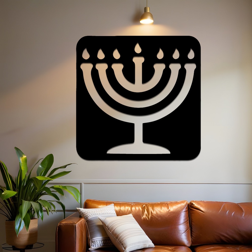 CIFBUY Menorá Vintage de Metal - Wall Art reseña y precio