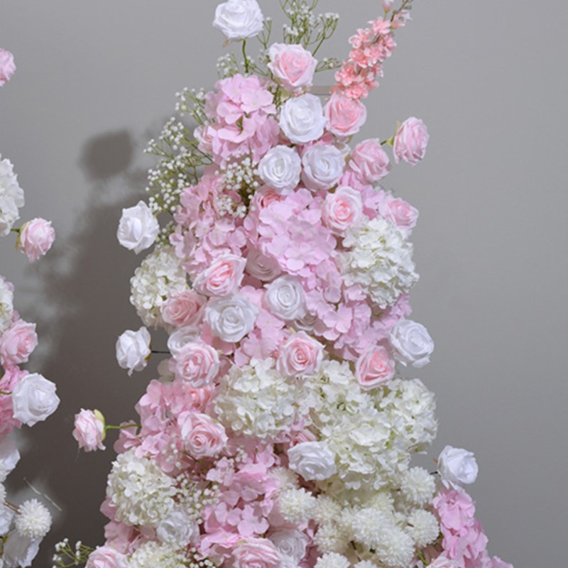 Uflower 5D Rosa blanco Rosa Ba - Table Runner reseña y precio