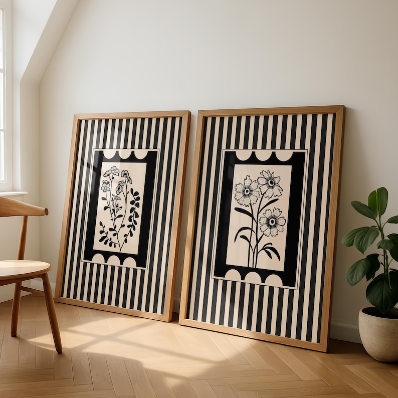 2 unids/set de impresiones en  - Abstract Canvas Set reseña y precio