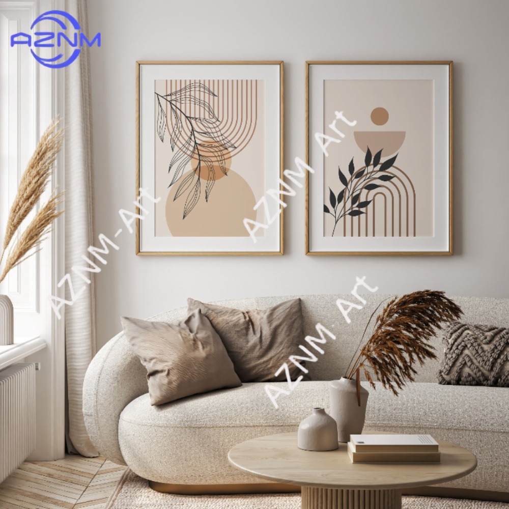 Juego de 2 Cuadros Decorativos - Abstract Canvas Set reseña y precio