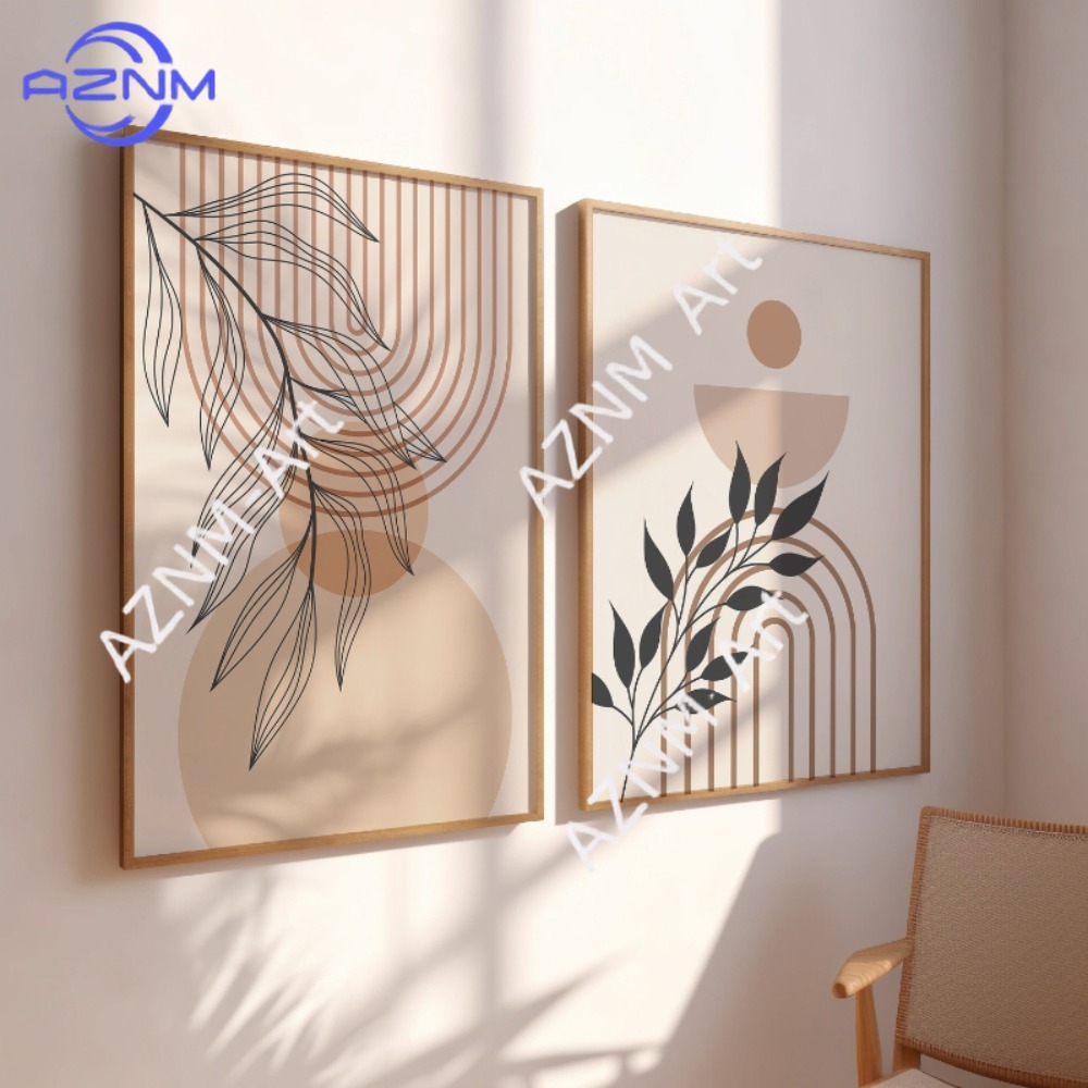 Juego de 2 Cuadros Decorativos - Abstract Canvas Set reseña y precio